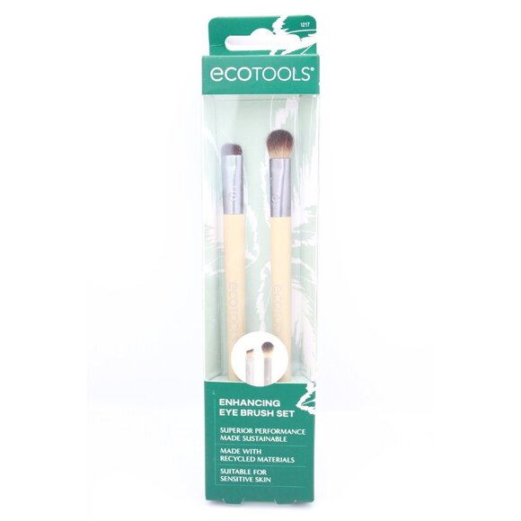 Ecotools Enhancing Eye Brush Set Duo Four Heads New in Box Sealed - Picture 7 of 10